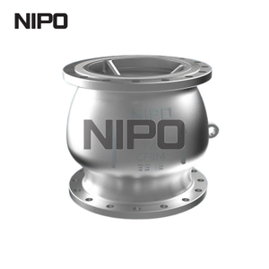 صمام فحص عمودي من الدرجة الصناعية، تصميم مانع للتسرب