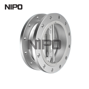 صمام فحص التأرجح ذو القرص المزدوج، تصميم الحافة بدون احتجاز API6D