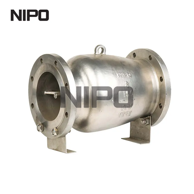 صمام فحص التدفق المحوري (جسم الصب