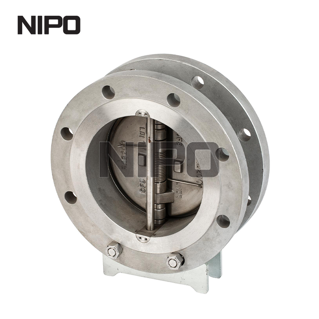 صمام فحص التأرجح ذو الحافة المزدوجة من النوع المزدوج (Api)