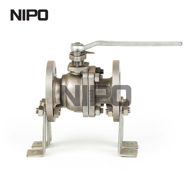 PC تقليل التجويف العائم API6d صمام الكرة شفة