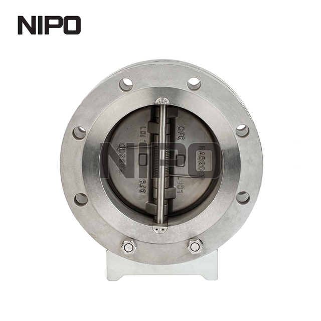 صمام فحص التأرجح ذو الحافة المزدوجة من النوع المزدوج (Api)