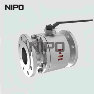 صمام كروي عائم من الفولاذ المقاوم للصدأ Q41F--NIPO VALVE 
