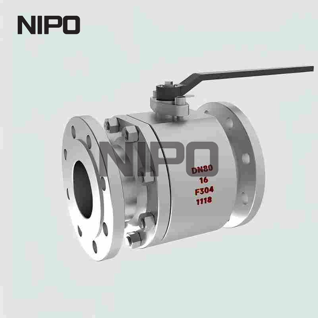صمام كروي عائم من الفولاذ المقاوم للصدأ Q41F--NIPO VALVE 